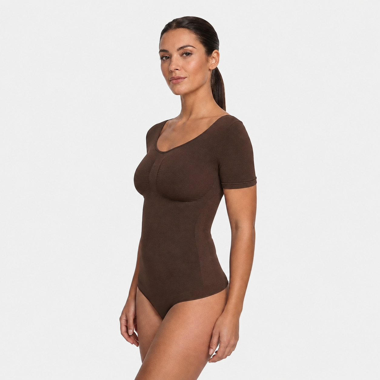 Siluete T-shirt – Stezni bodi kratkih rukava za oblikovanje tijela
