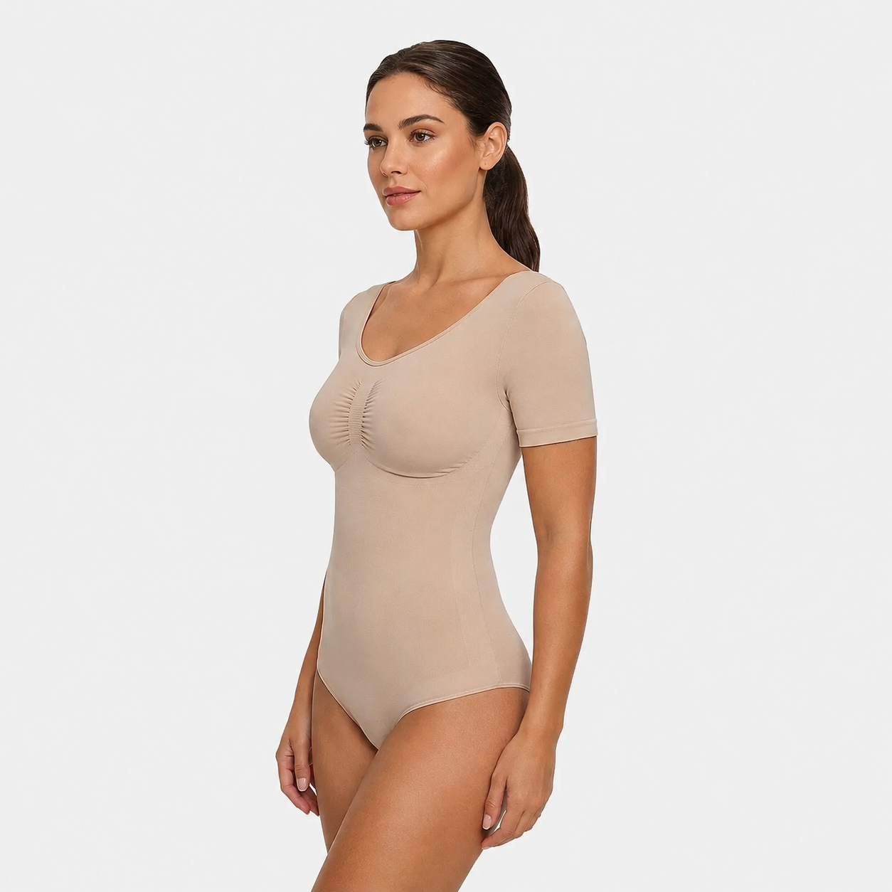 Siluete T-shirt – Stezni bodi kratkih rukava za oblikovanje tijela